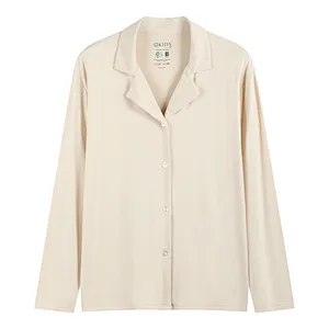 Soft Collared Long-Sleeve Lounge Set​​